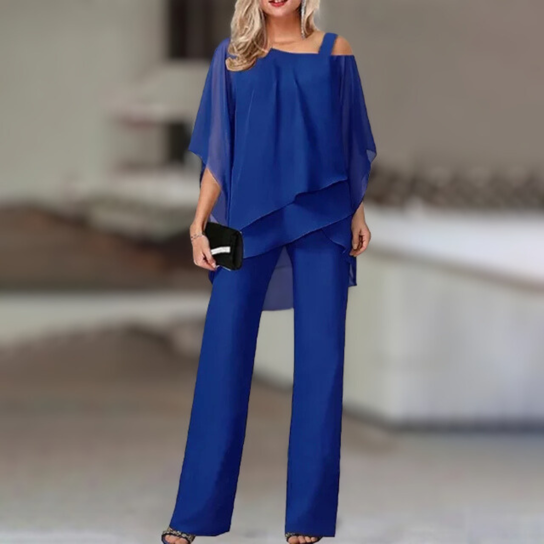 Danette - Conjunto de Dos Piezas Casual Elegante
