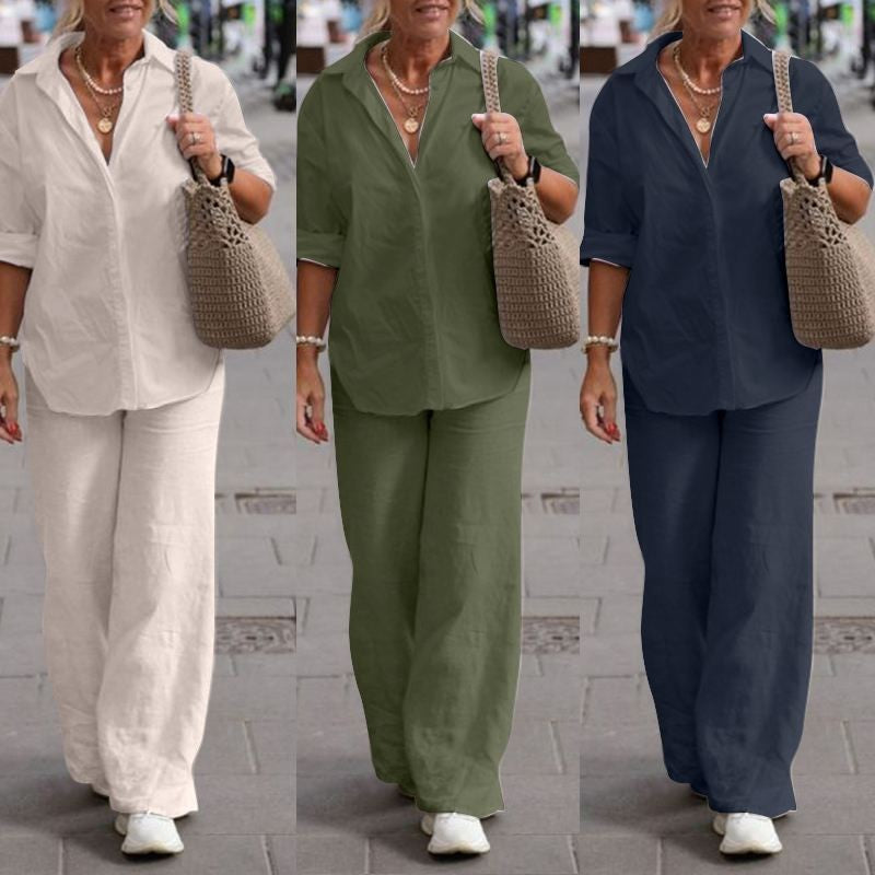 Dione - Conjunto de Dos Piezas Casual Elegante