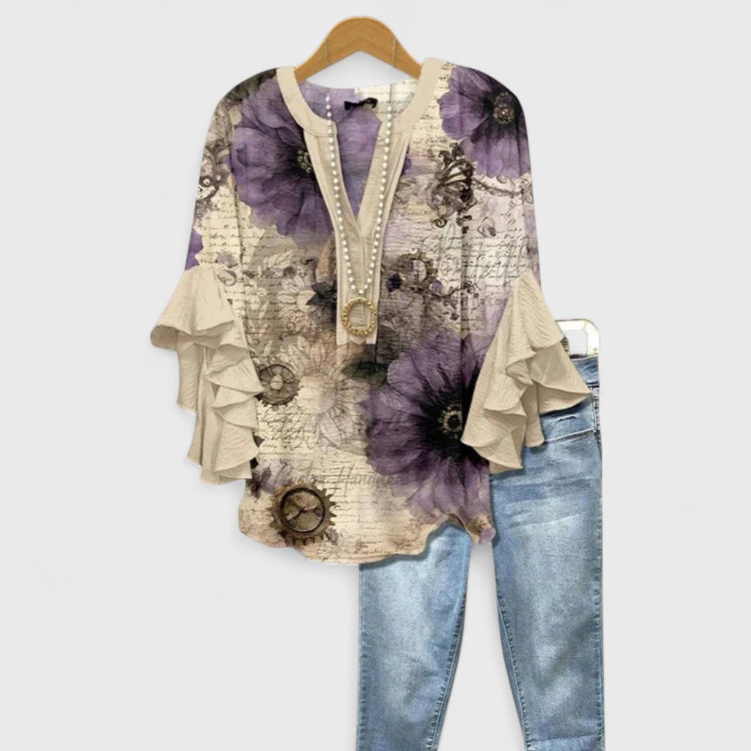Kaitlyn - Blusa casual elegante