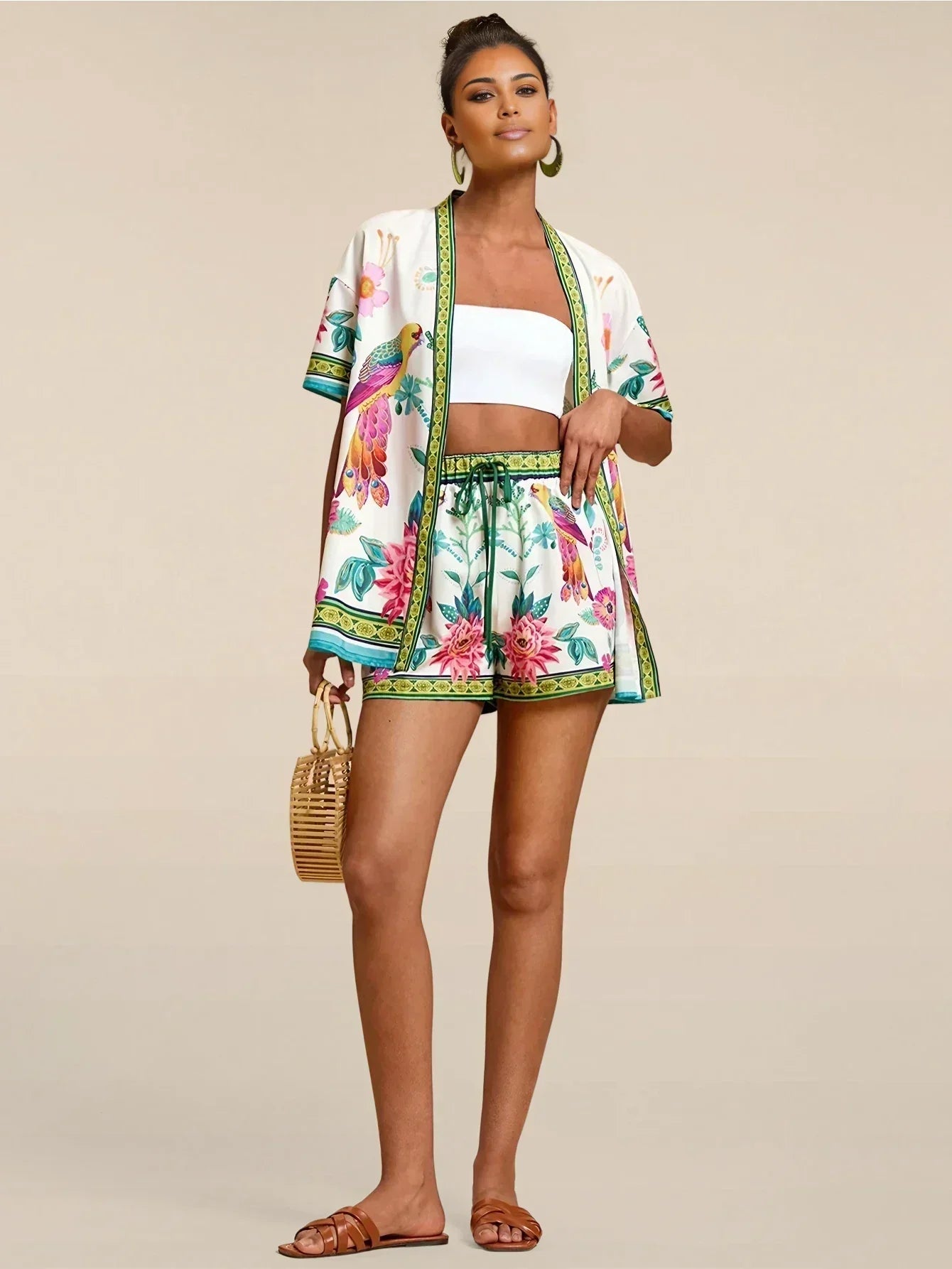 Antonia - elegante conjunto informal de dos piezas