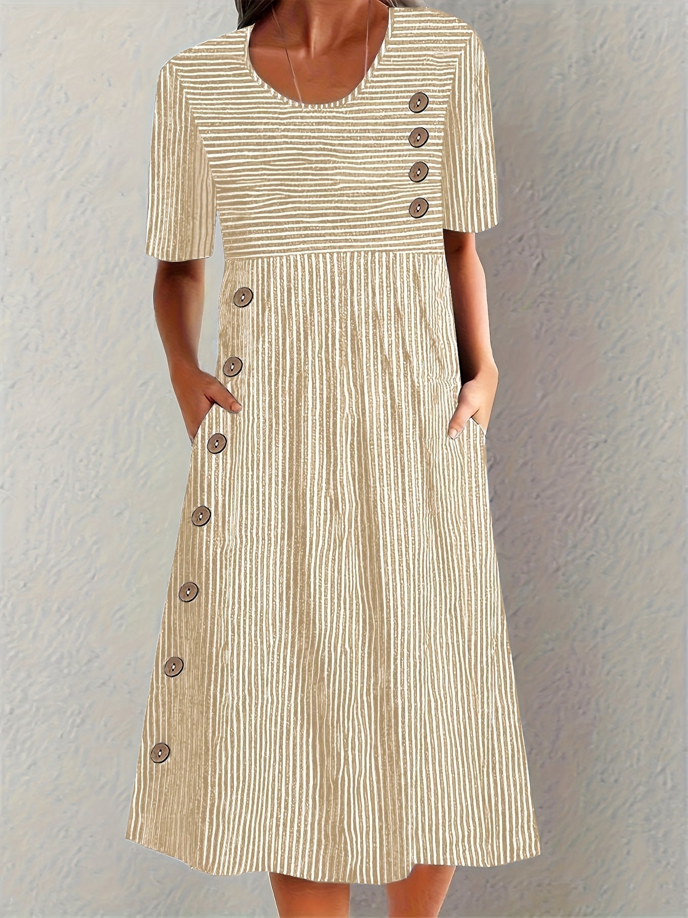 Marian - Vestido informal elegante para otoño