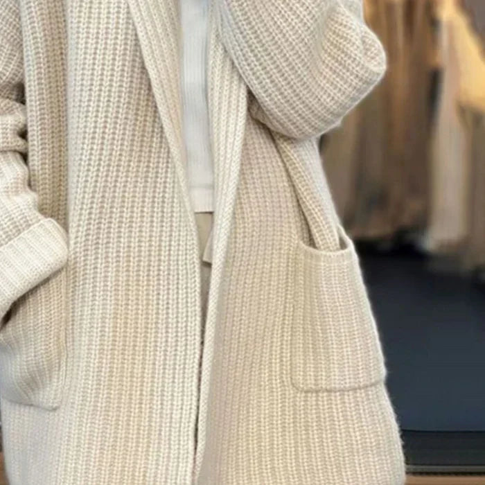 Indira - Abrigo Cárdigan Casual Estiloso