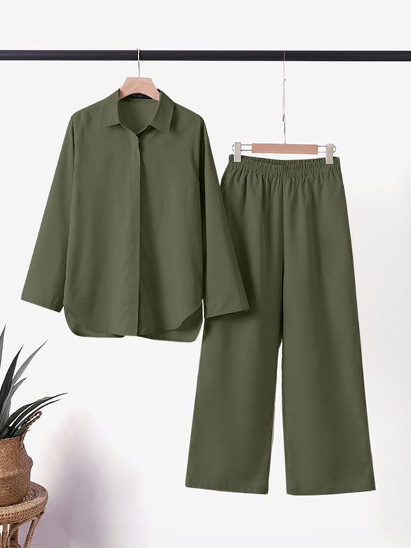 Dione - Conjunto de Dos Piezas Casual Elegante