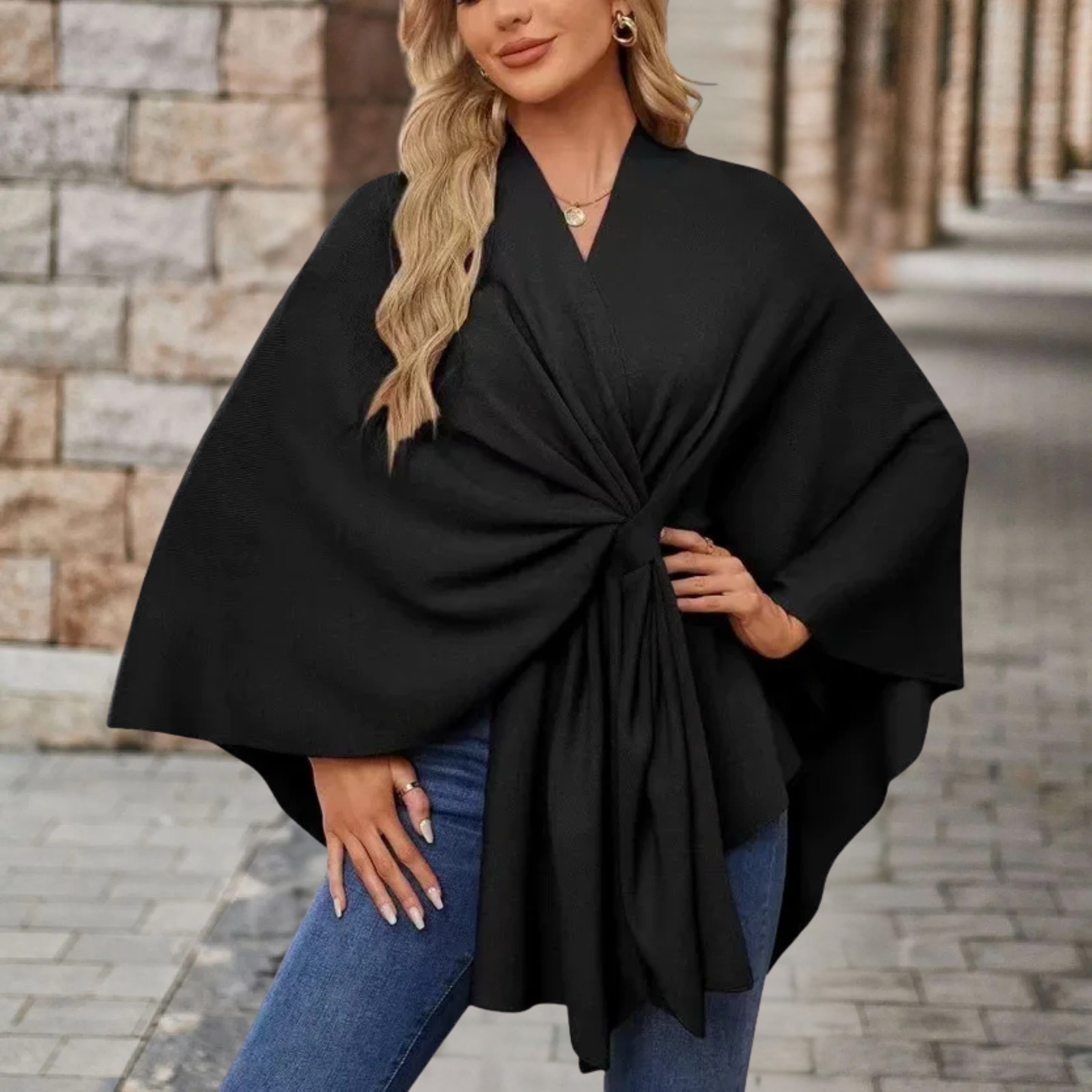 Kallene - Cárdigan Casual Estiloso