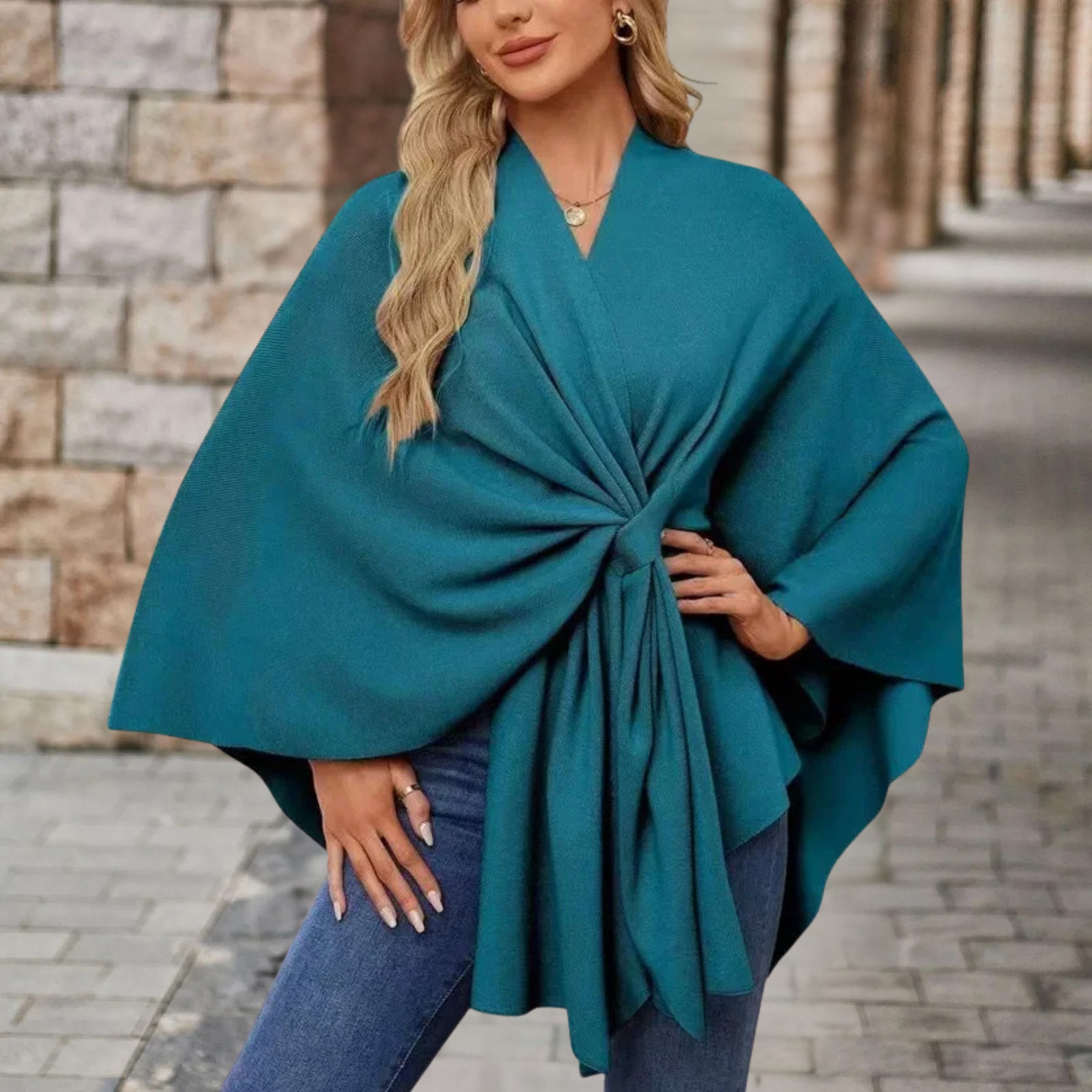Kallene - Cárdigan Casual Estiloso
