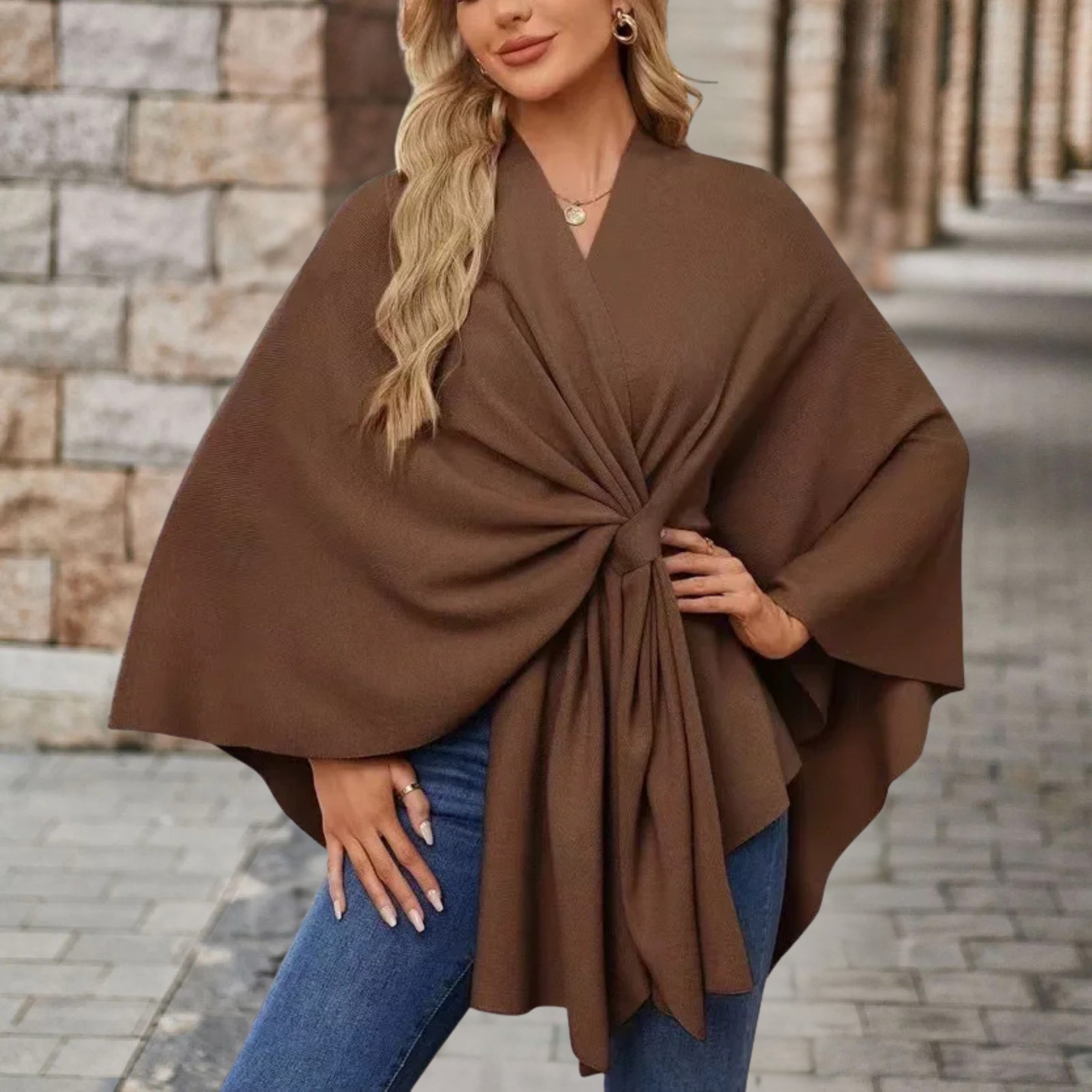 Kallene - Cárdigan Casual Estiloso