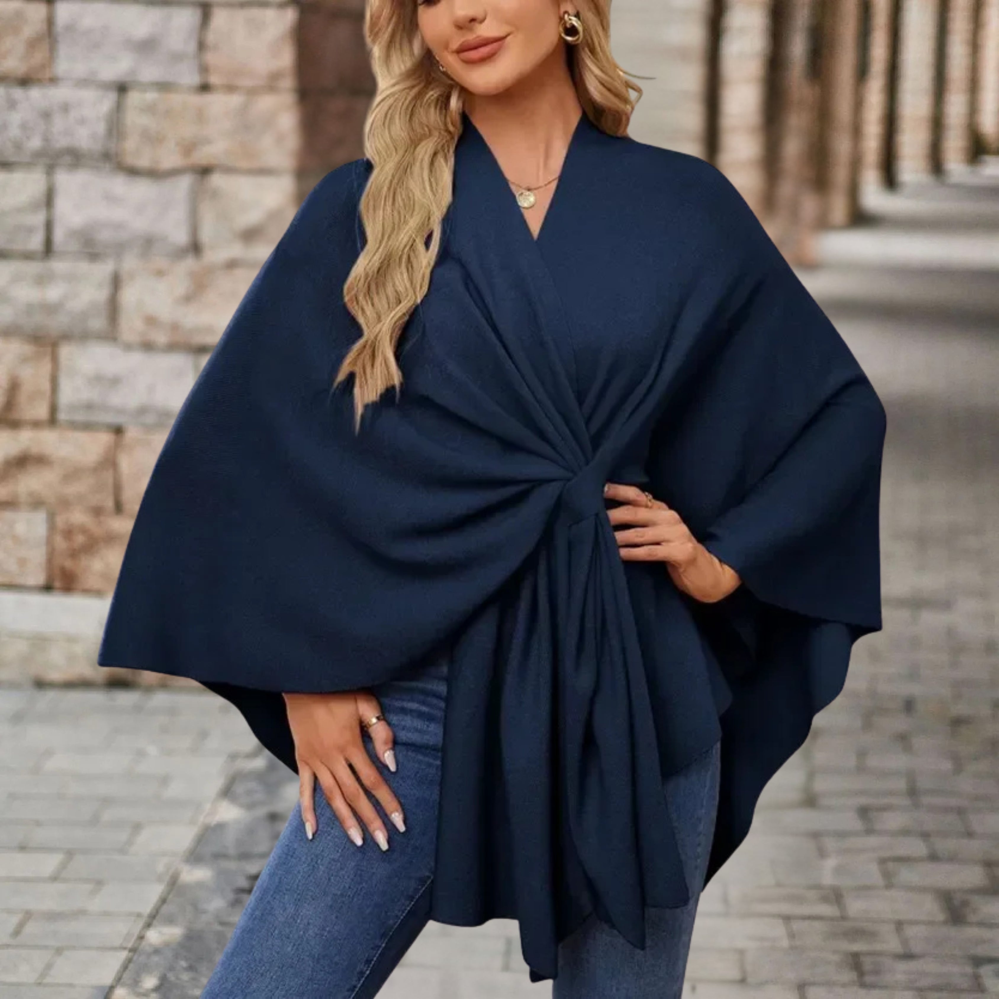 Kallene - Cárdigan Casual Estiloso