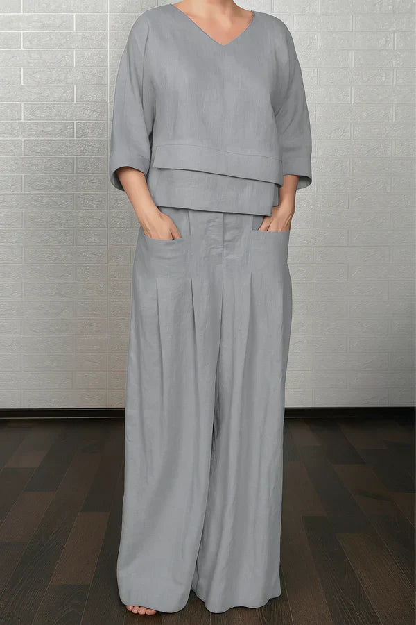 Akira - Conjunto de dos piezas casual elegante