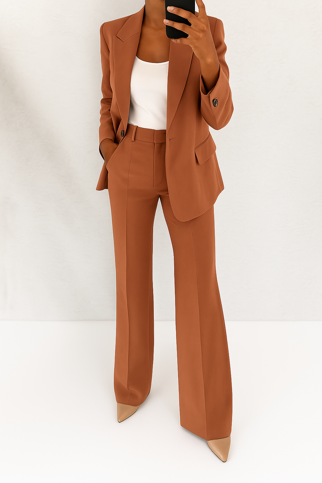 Alaine - Conjunto Casual Elegante de Dos Piezas