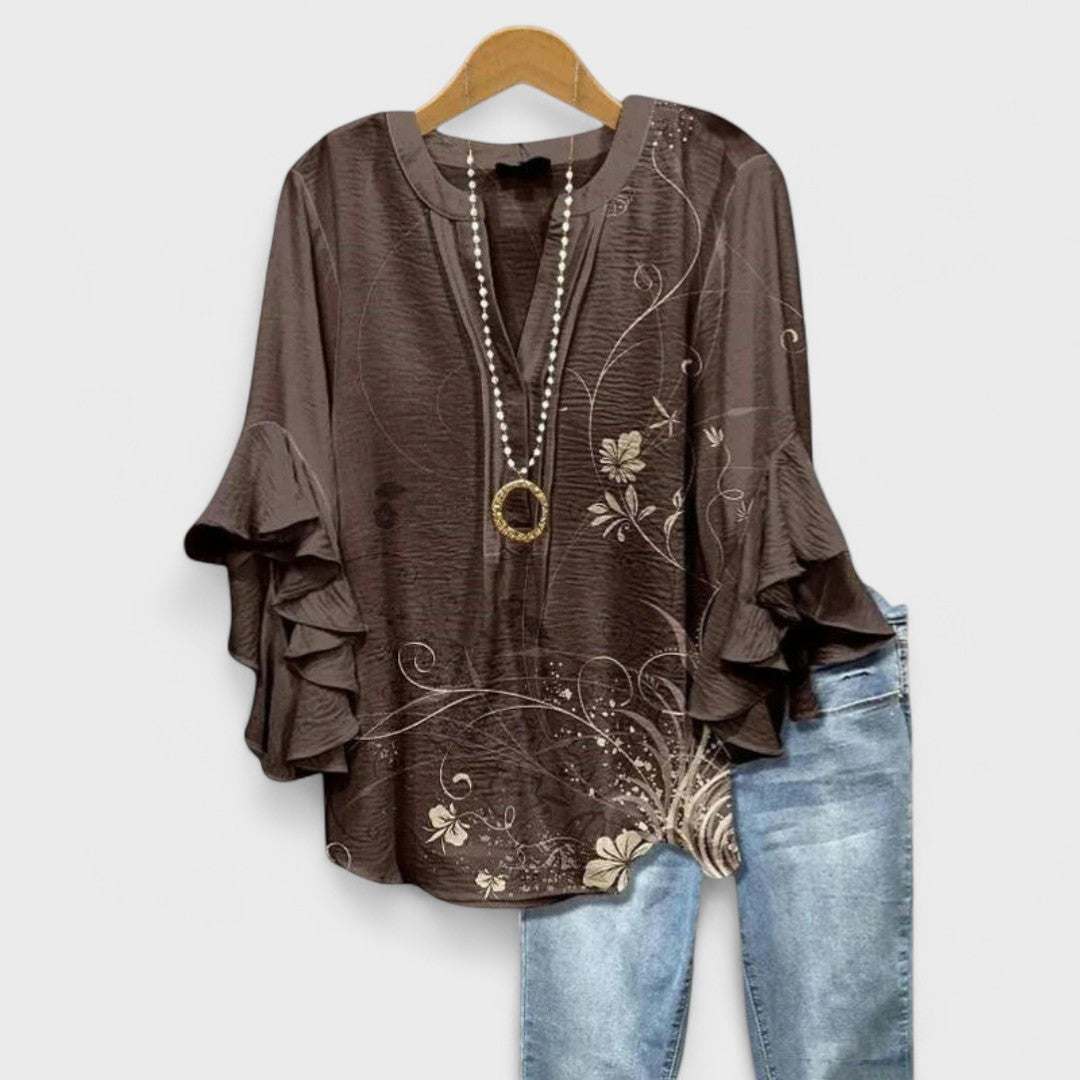 Kaitlyn - Blusa casual elegante
