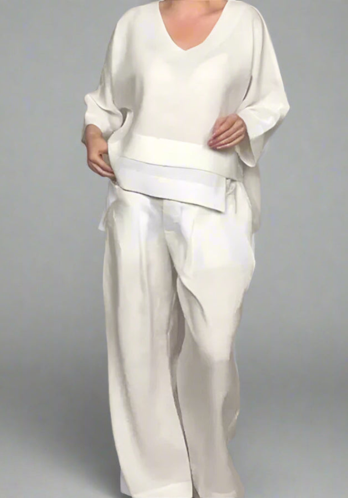 Milana - Conjunto de Dos Piezas Casual Elegante