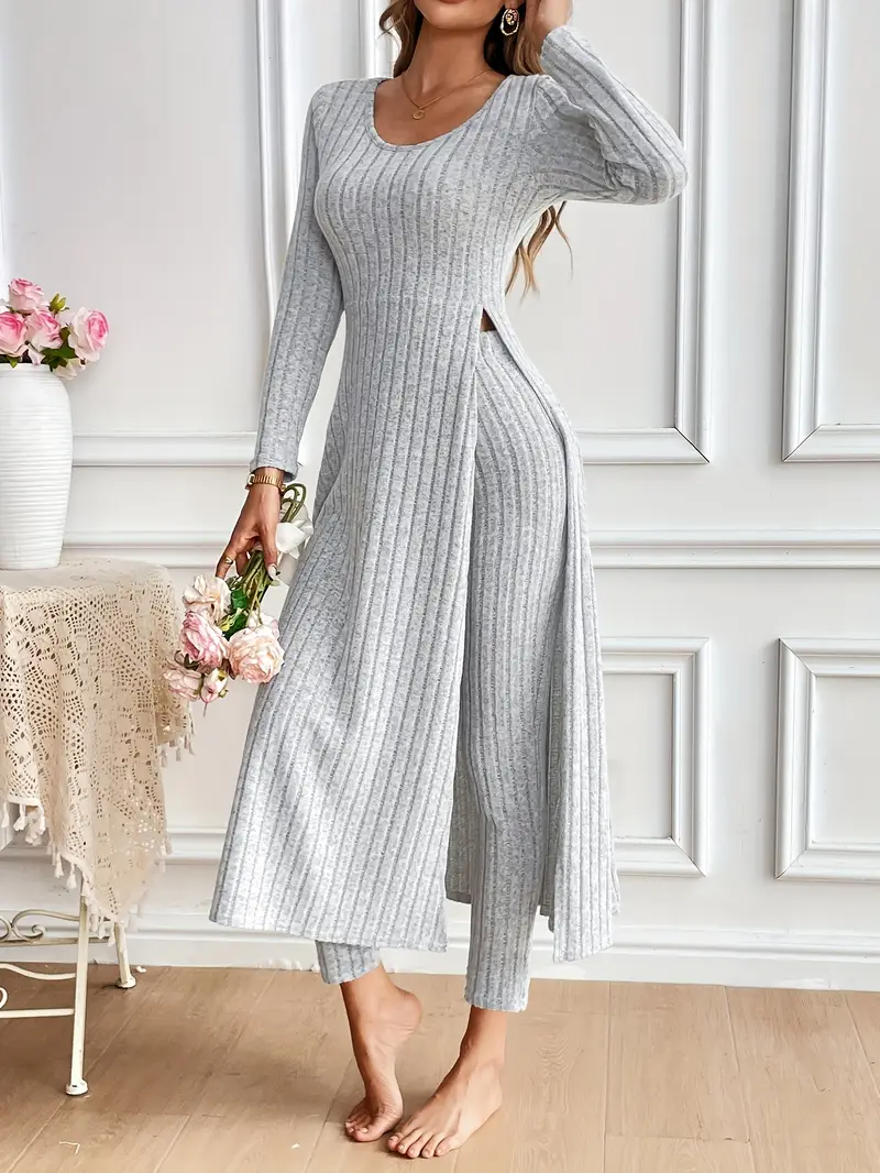 Delfina - Conjunto de Dos Piezas Casual Estiloso