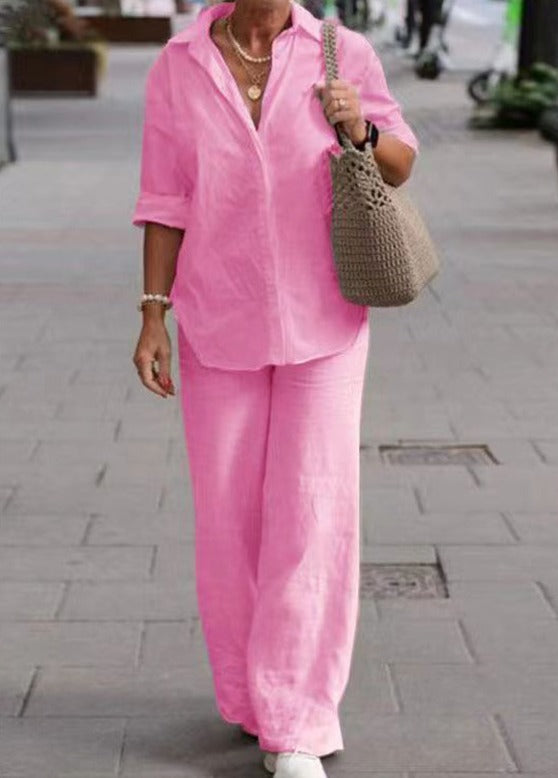 Dione - Conjunto de Dos Piezas Casual Elegante