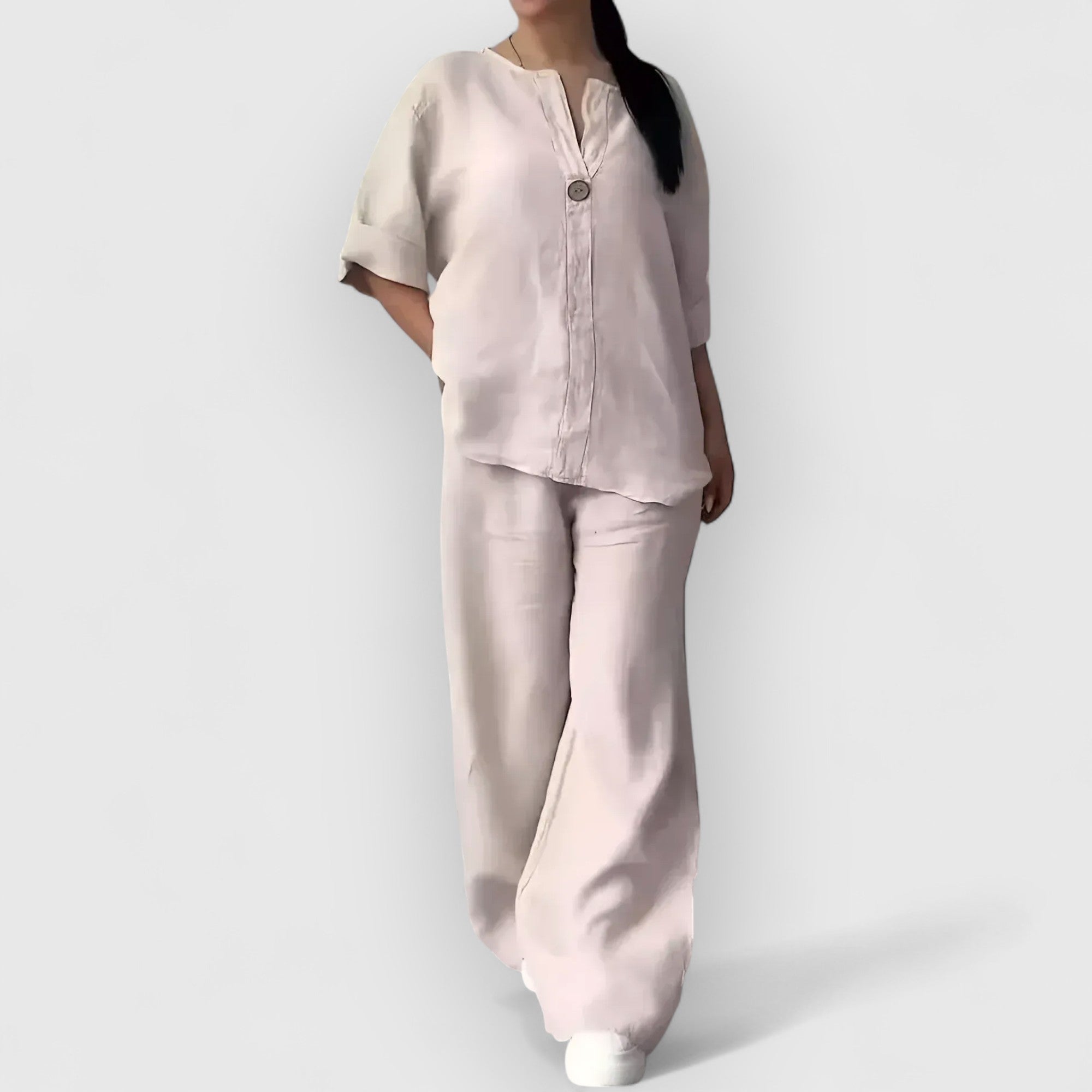 Leona - Conjunto de dos piezas casual elegante