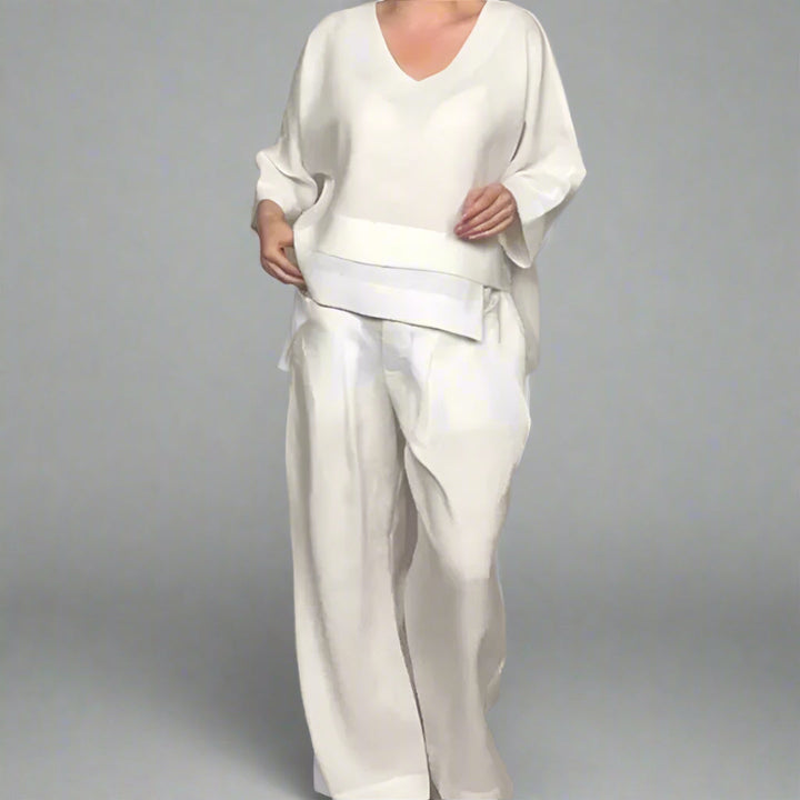 Akira - Conjunto de dos piezas casual elegante