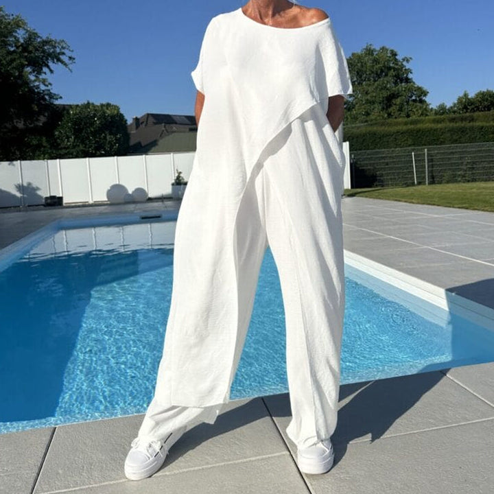 Bernice - elegante conjunto informal de dos piezas